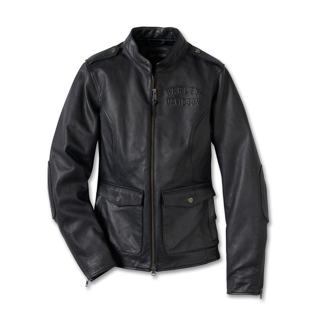 Harley-Davidson FLEX LAYERING SYSTEM CAPTAINS LEATHER JACKET - XL - Biker Jacket